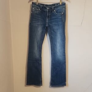 Miss Me Women's Medium Blue Bootcut Jeans